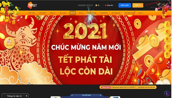 hướng dẫn đăng ký 789bet